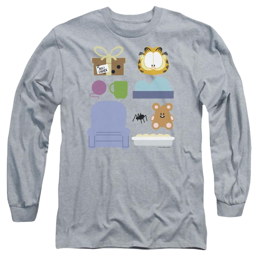 Garfield Gift Set - Men's Long Sleeve T-Shirt Men's Long Sleeve T-Shirt Garfield