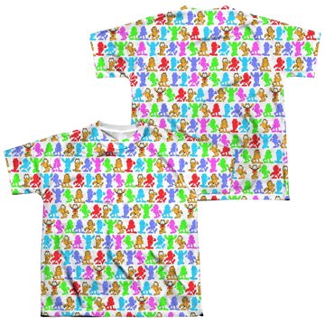Garfield Silhouettes youth all-over print t-shirt for ages 8 to 12