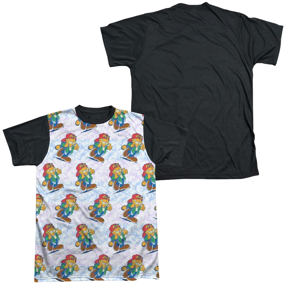 Garfield Cool Cat - Men's Black Back T-Shirt Men's Black Back T-Shirt Garfield
