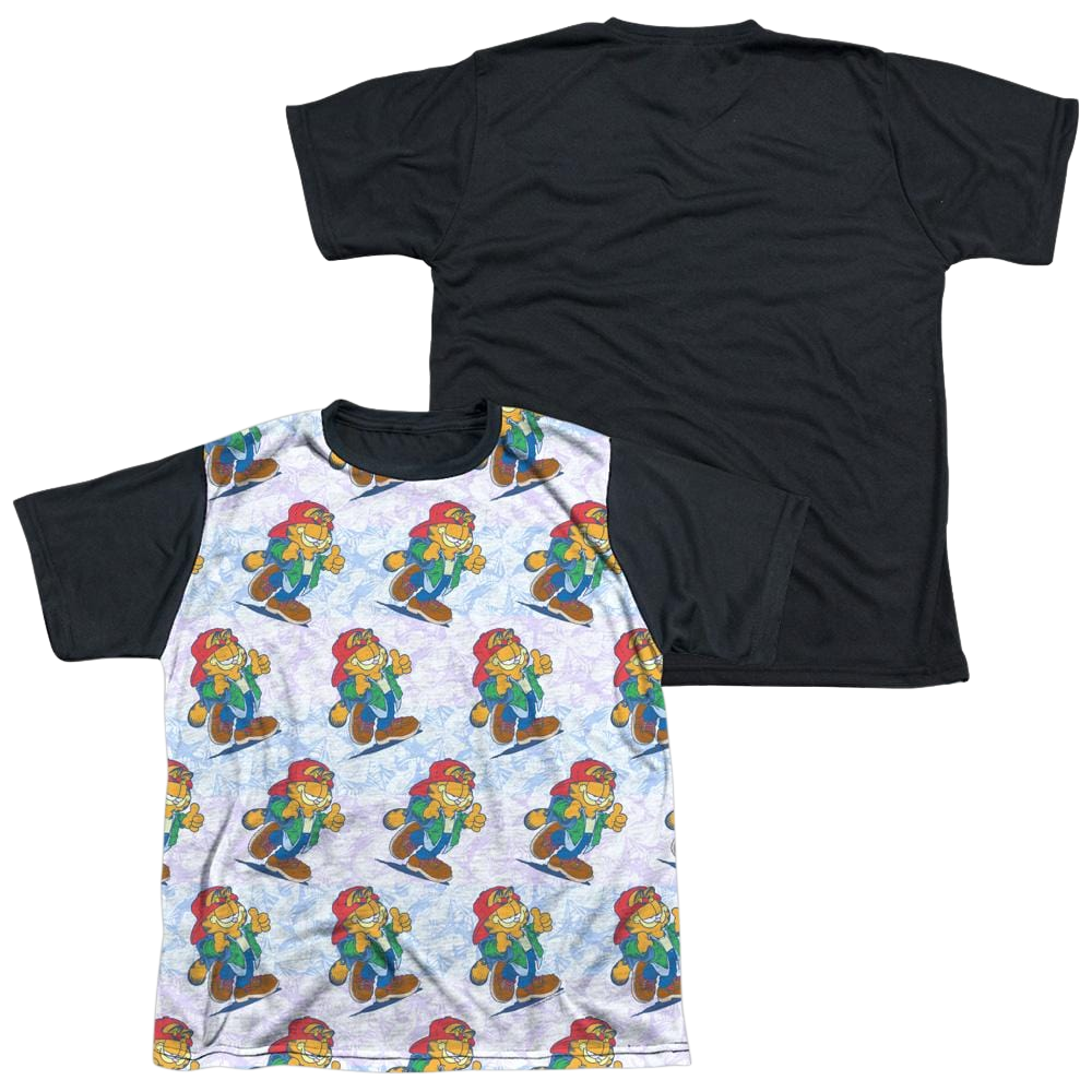 Garfield Cool Cat - Youth Black Back T-Shirt (Ages 8-12) Youth Black Back T-Shirt (Ages 8-12) Garfield