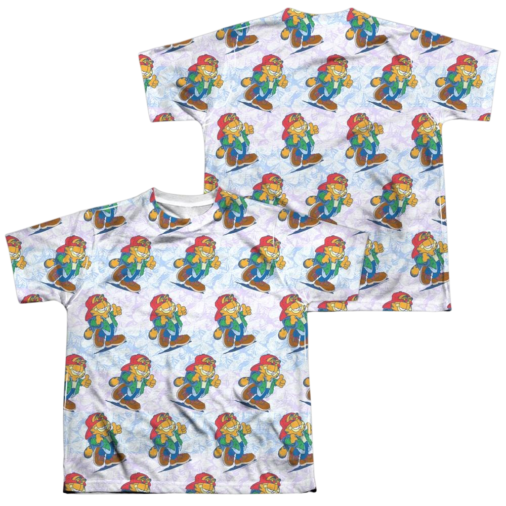 Garfield Cool Cat - Youth All-Over Print T-Shirt (Ages 8-12) Youth All-Over Print T-Shirt (Ages 8-12) Garfield