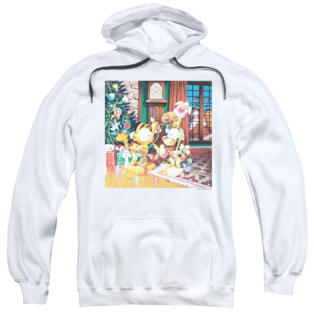 Garfield Odie Tree - Pullover Hoodie Pullover Hoodie Garfield