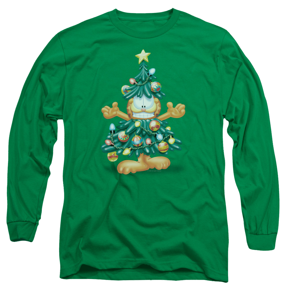 Garfield Tree - Men's Long Sleeve T-Shirt Men's Long Sleeve T-Shirt Garfield