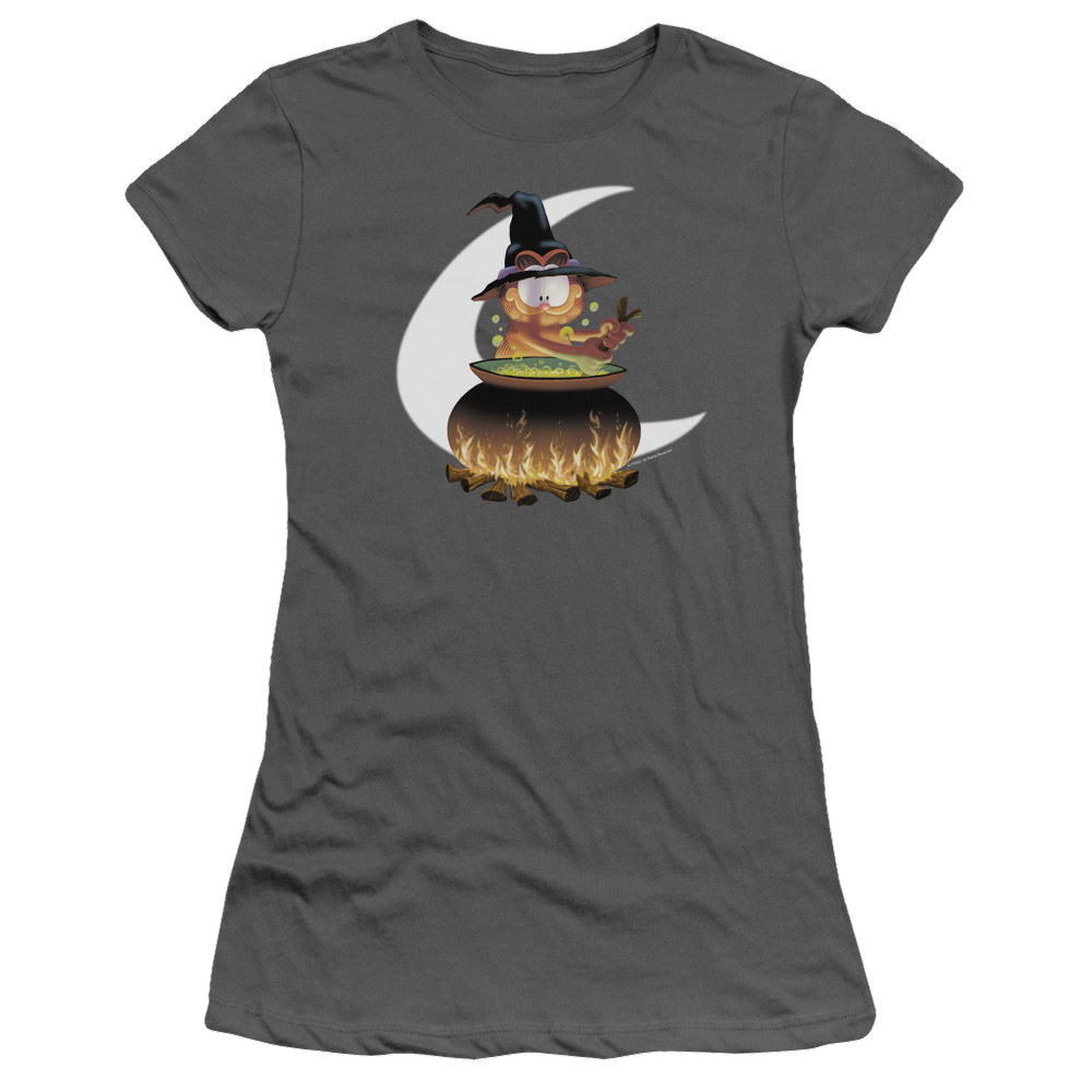 Garfield Stir The Pot - Juniors T-Shirt Juniors T-Shirt Garfield