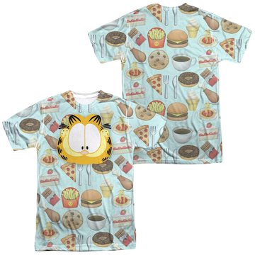 Garfield Cat Food men's all-over print t-shirt