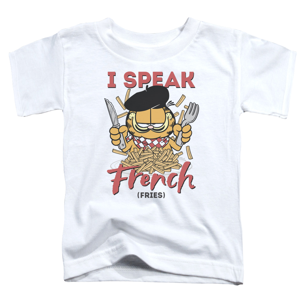 Garfield Speaking Love - Toddler T-Shirt Toddler T-Shirt Garfield
