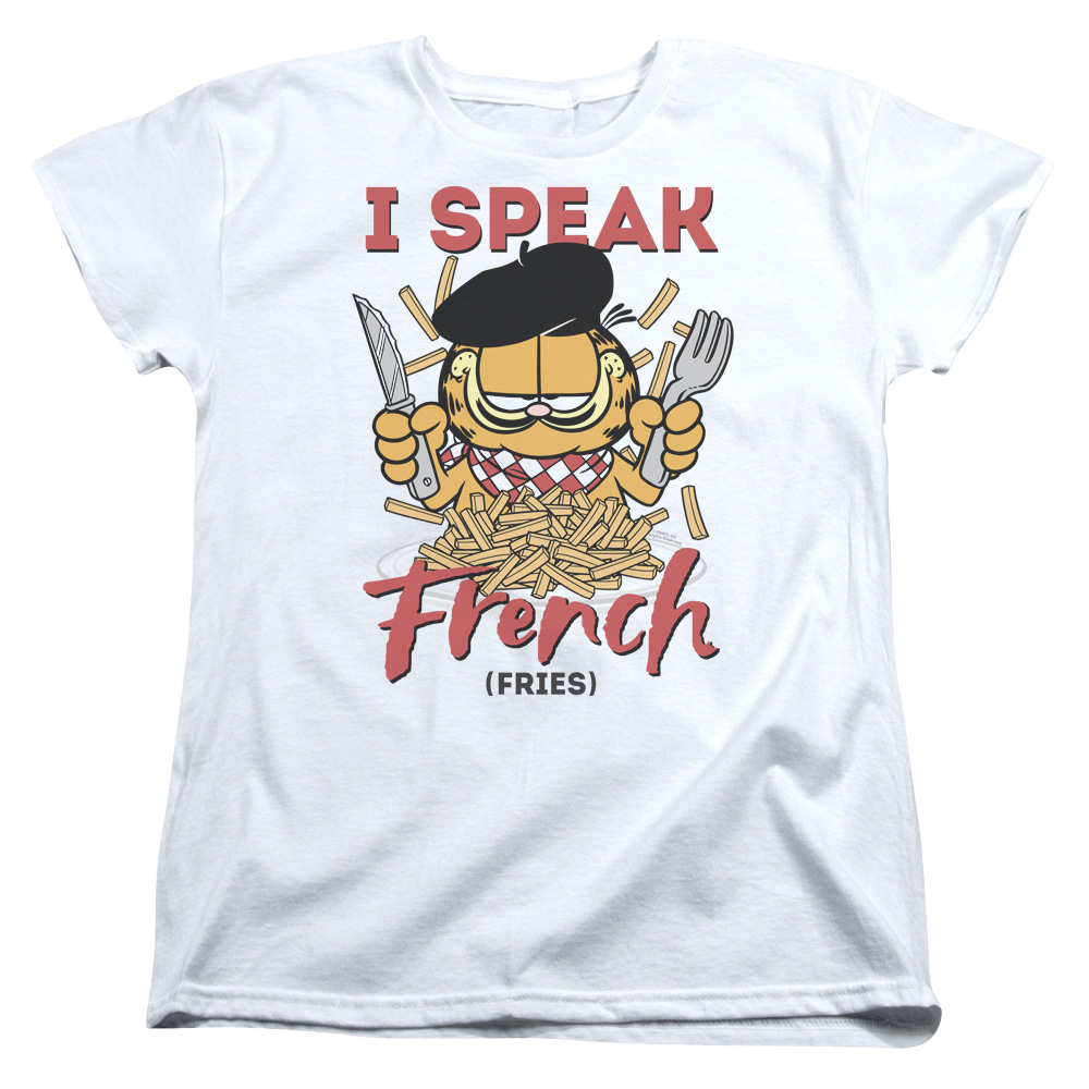 Garfield Speaking Love - Women's T-Shirt Women's T-Shirt Garfield