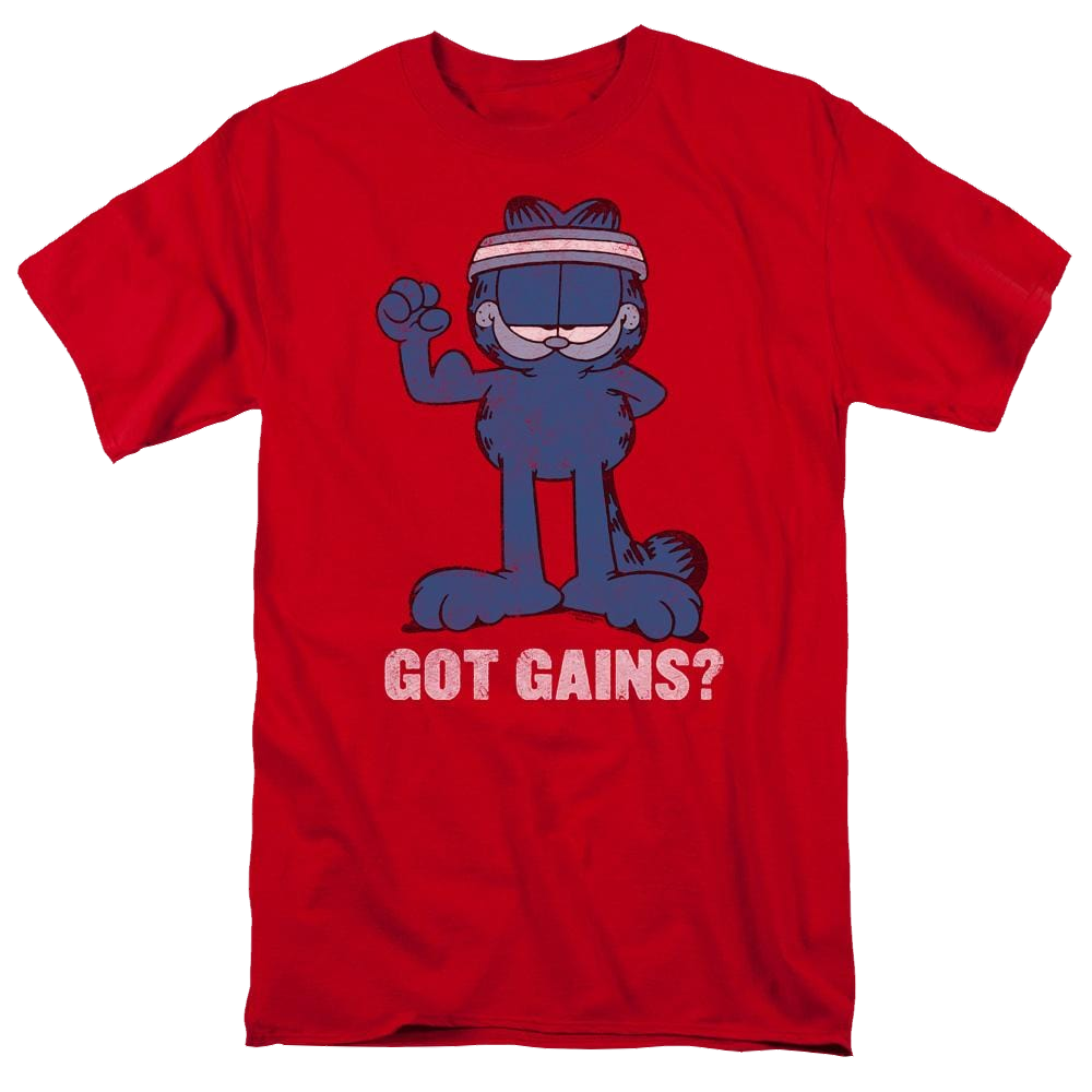 Garfield Got Gains - Men's Regular Fit T-Shirt Men's Regular Fit T-Shirt Garfield