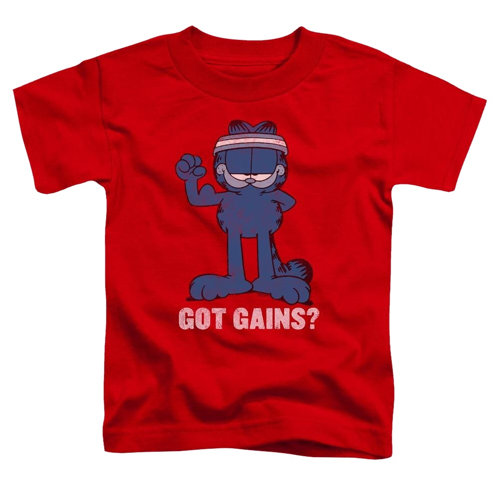 Garfield Got Gains - Toddler T-Shirt Toddler T-Shirt Garfield