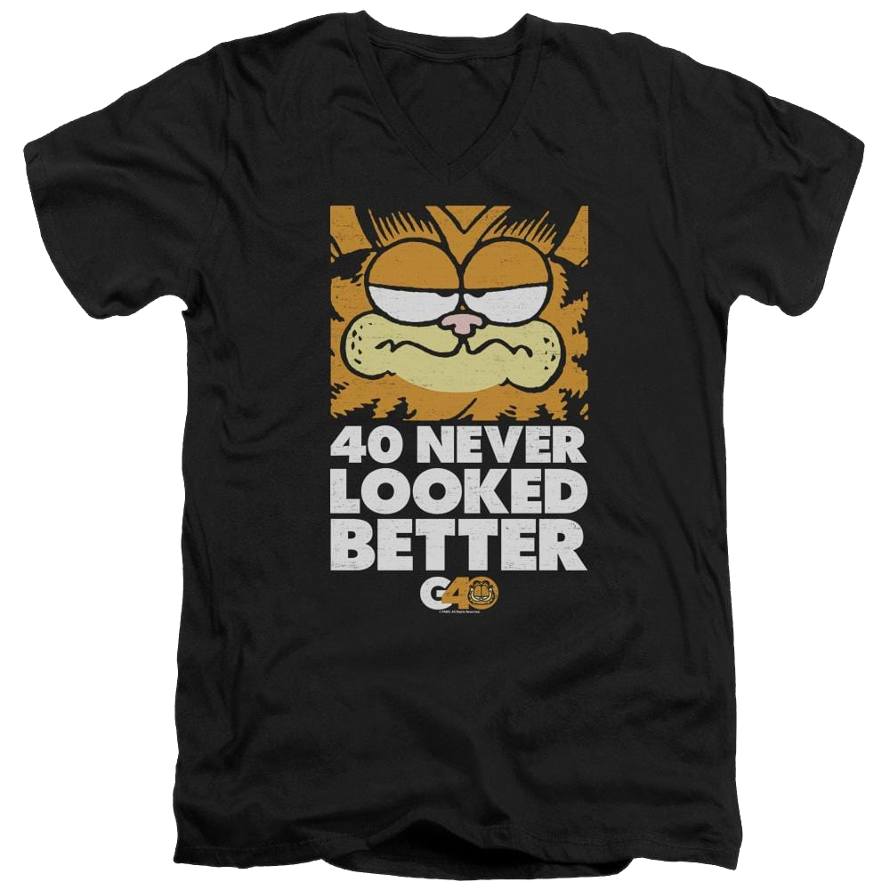 Garfield 40 Looks - Men's V-Neck T-Shirt Men's V-Neck T-Shirt Garfield