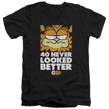 Garfield 40 Looks - Men's V-Neck T-Shirt Men's V-Neck T-Shirt Garfield