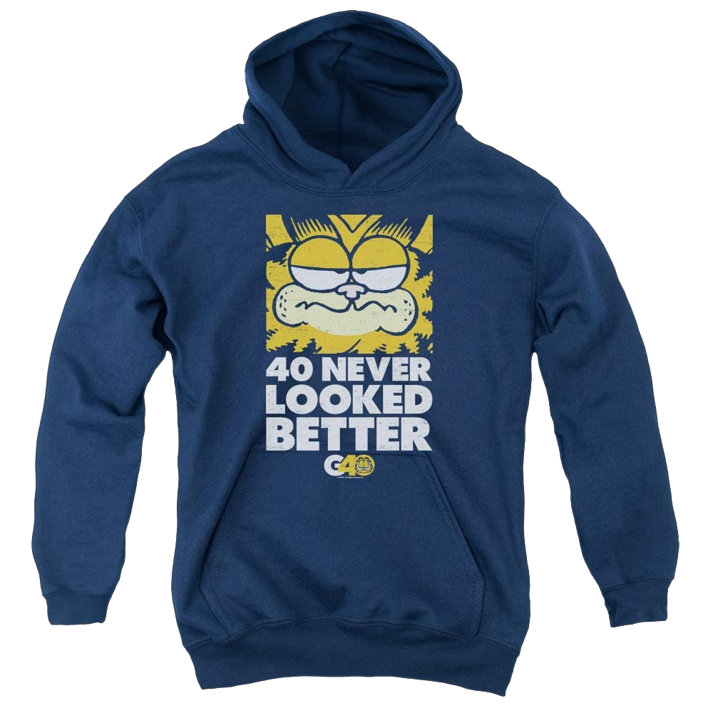 Garfield 40 Looks - Youth Hoodie Youth Hoodie (Ages 8-12) Garfield