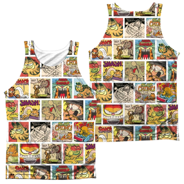 Garfield Collage men's all-over print tank
