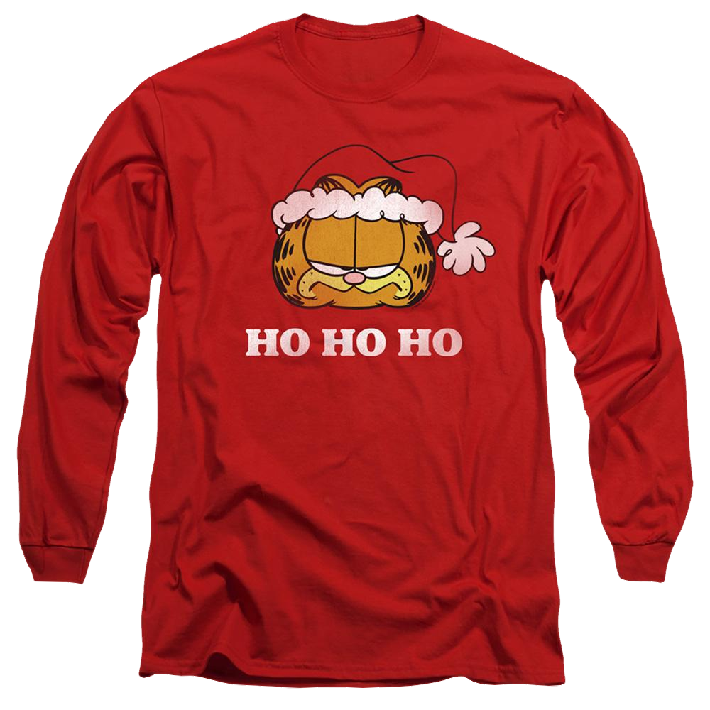 Garfield Ho Ho Ho - Men's Long Sleeve T-Shirt Men's Long Sleeve T-Shirt Garfield