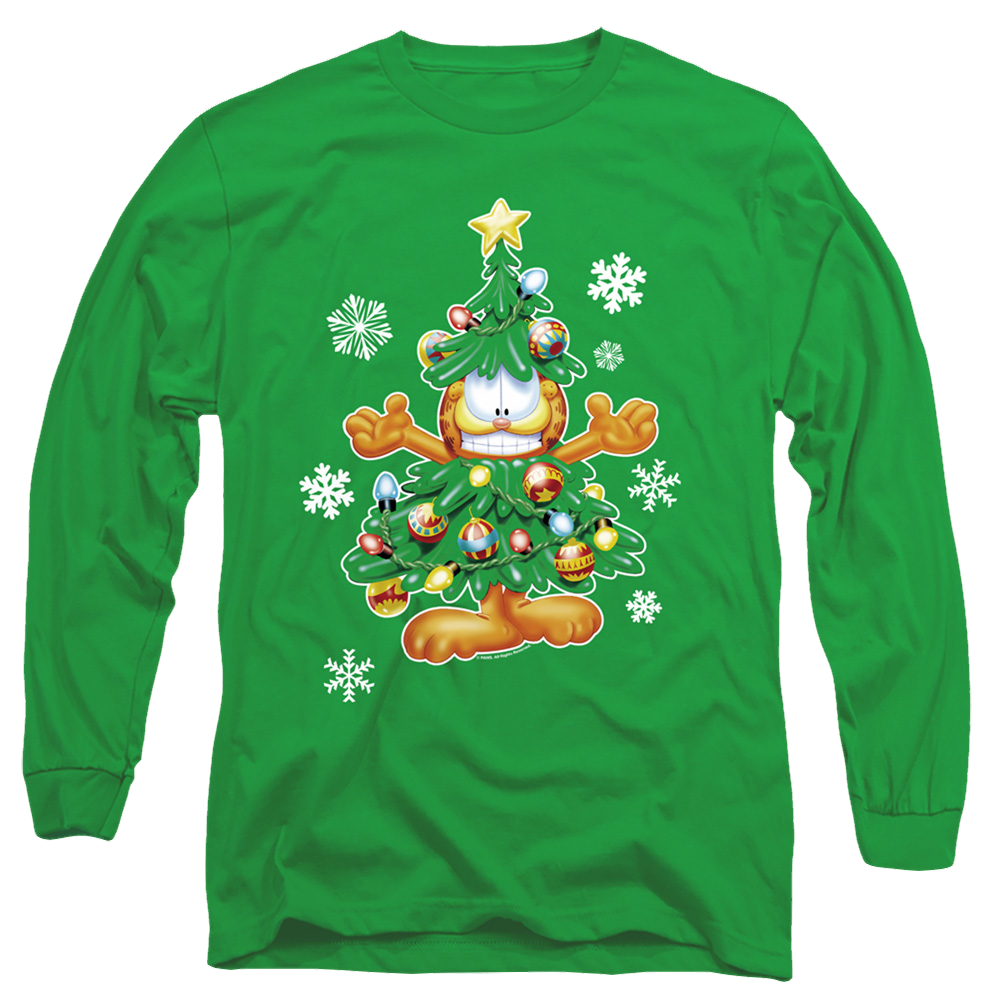 Garfield Tree - Men's Long Sleeve T-Shirt Men's Long Sleeve T-Shirt Garfield