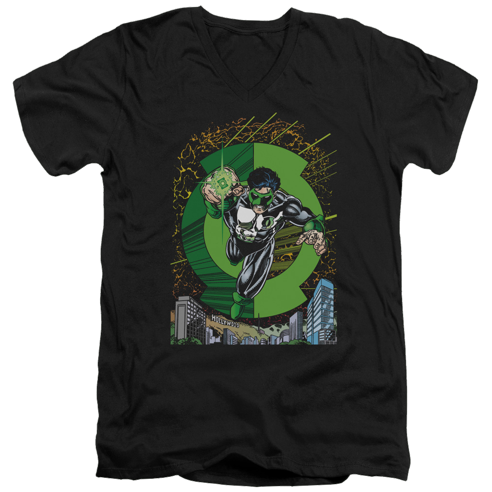 Green Lantern Gl #51 Cover - Men's V-Neck T-Shirt Men's V-Neck T-Shirt Green Lantern