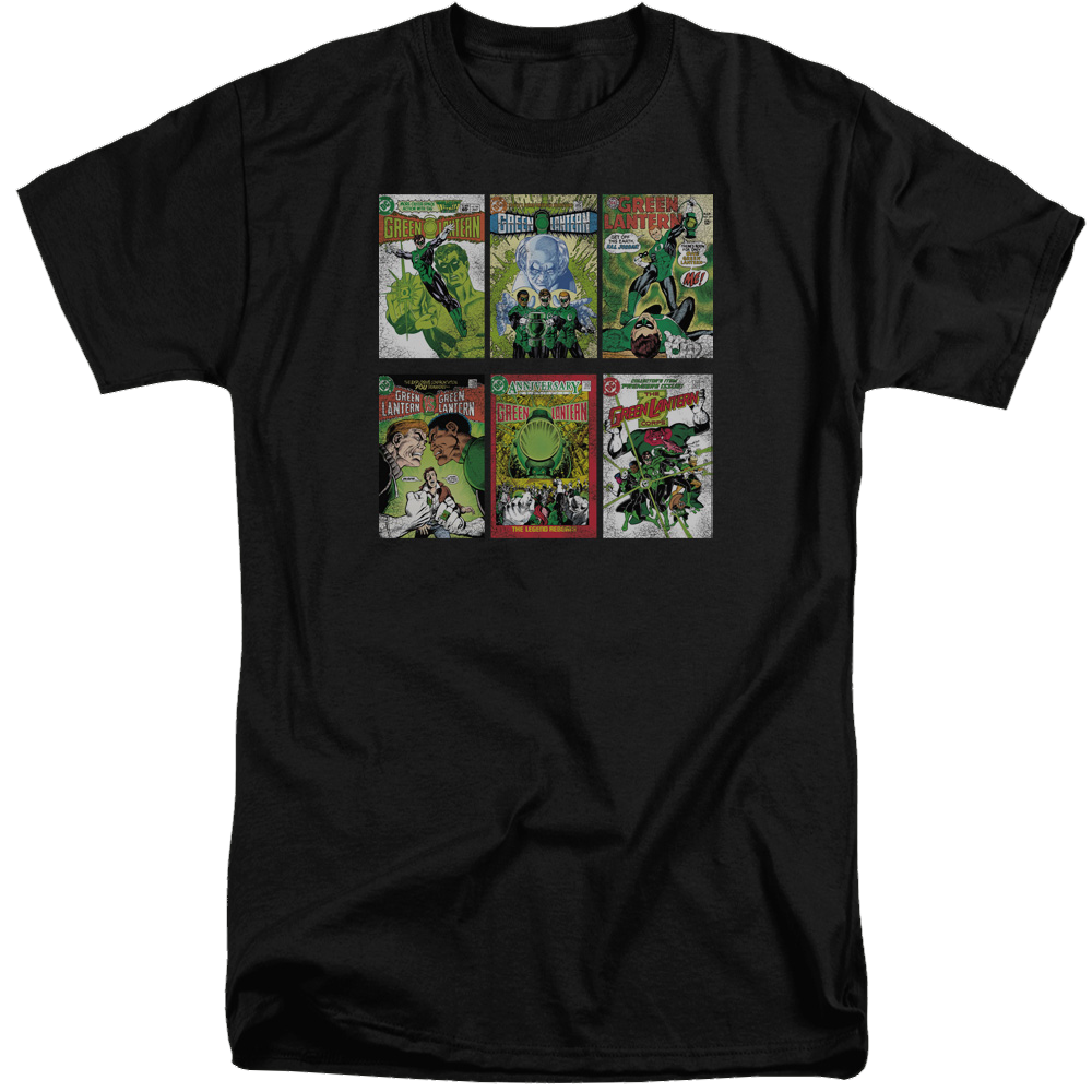Green Lantern Gl Covers - Men's Tall Fit T-Shirt Men's Tall Fit T-Shirt Green Lantern