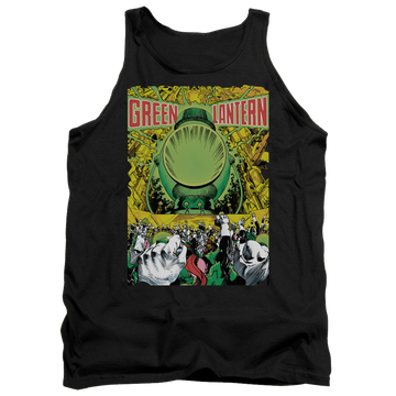 Black men's tank with Green Lantern Gl #200 Cover graphic