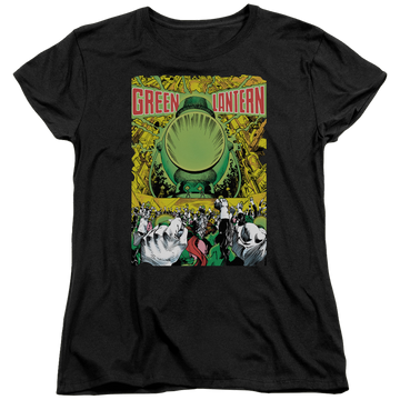 Black women's t-shirt with Green Lantern GL #200 COVER graphic