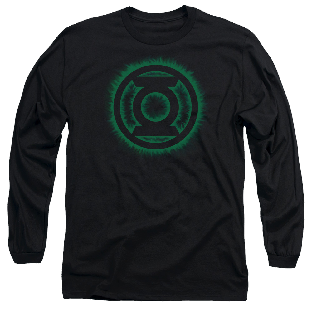 Green Lantern Green Flame Logo - Men's Long Sleeve T-Shirt Men's Long Sleeve T-Shirt Green Lantern