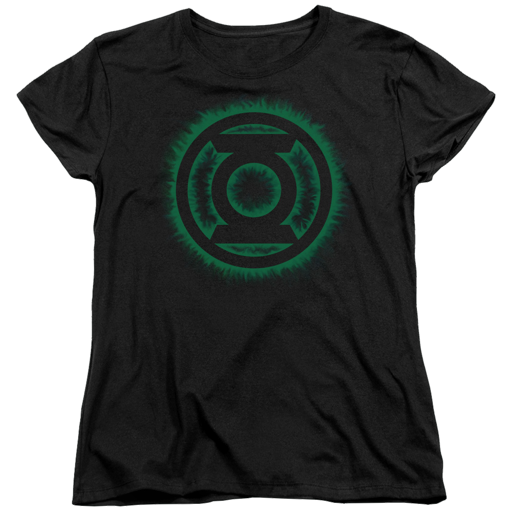 Green Lantern Green Flame Logo - Women's T-Shirt Women's T-Shirt Green Lantern