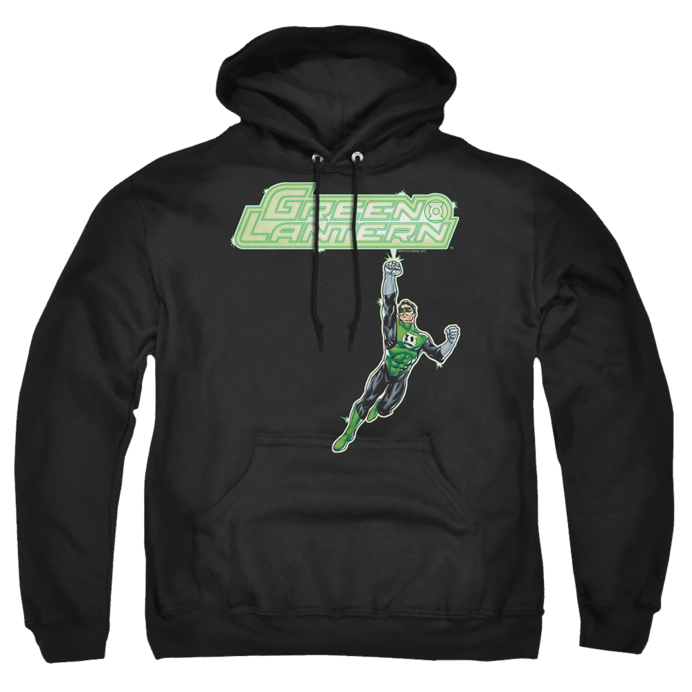 Green Lantern Energy Construct Logo - Pullover Hoodie Pullover Hoodie Green Lantern