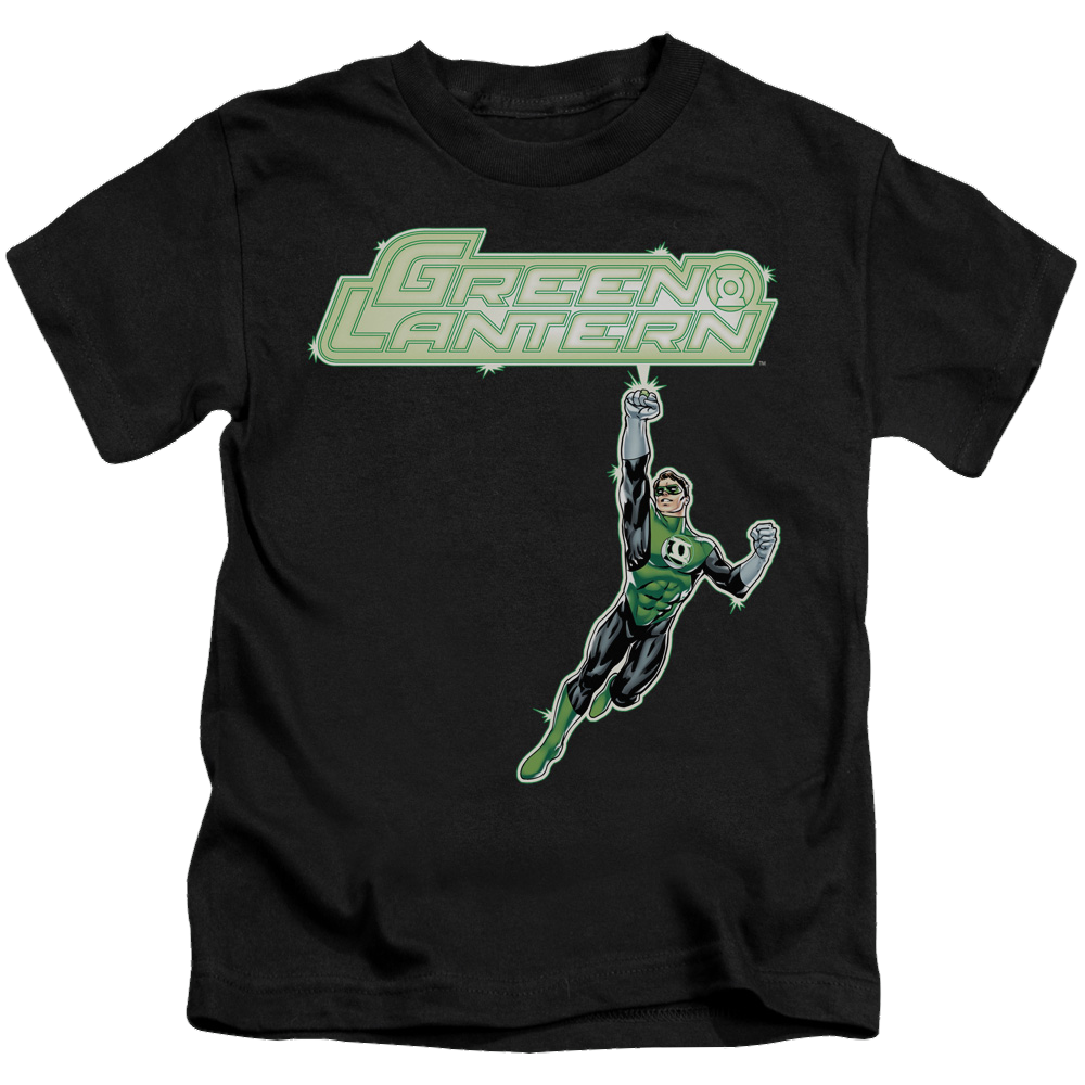 Green Lantern Energy Construct Logo - Kid's T-Shirt Kid's T-Shirt (Ages 4-7) Green Lantern
