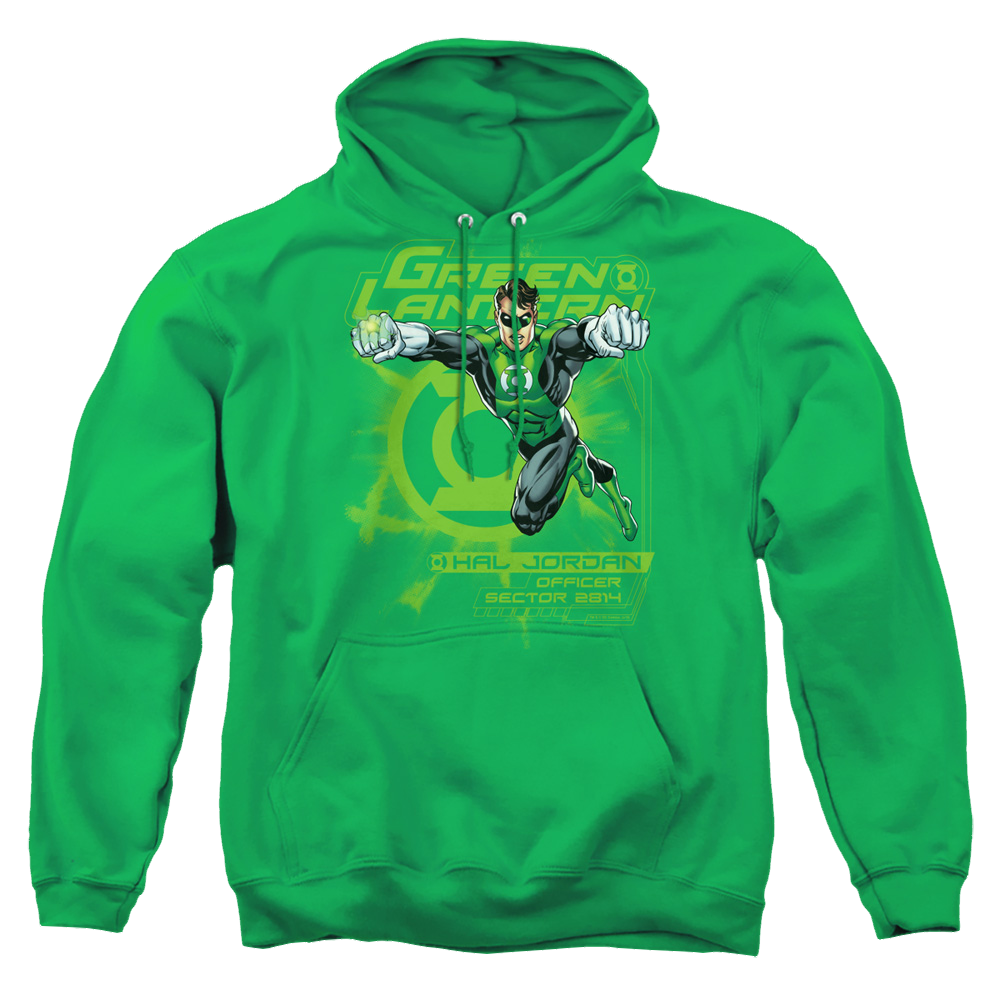 Green Lantern Sector 2814 - Pullover Hoodie Pullover Hoodie Green Lantern