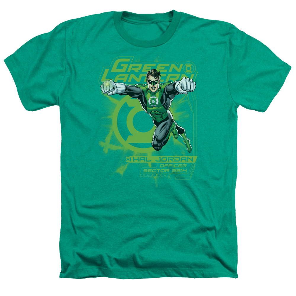 Green Lantern Sector 2814 - Men's Heather T-Shirt Men's Heather T-Shirt Green Lantern
