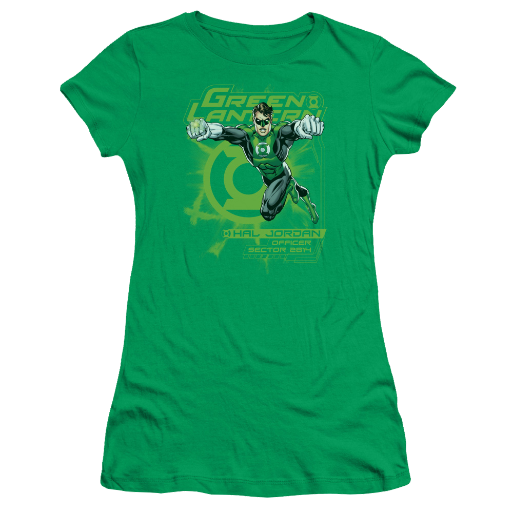 Green Lantern Sector 2814 - Juniors T-Shirt Juniors T-Shirt Green Lantern