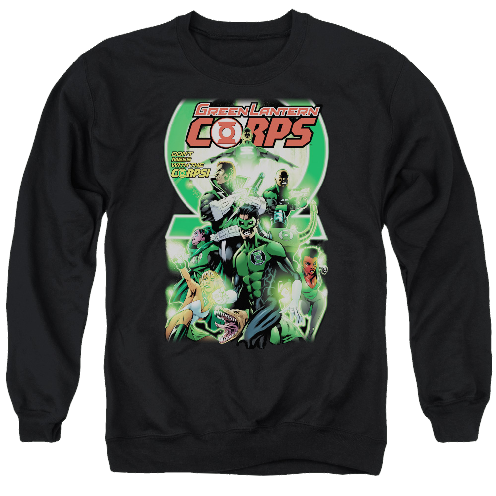 Green Lantern Gl Corps #25 Cover - Men's Crewneck Sweatshirt Men's Crewneck Sweatshirt Green Lantern