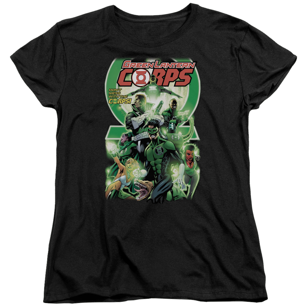 Green Lantern Gl Corps #25 Cover - Women's T-Shirt Women's T-Shirt Green Lantern