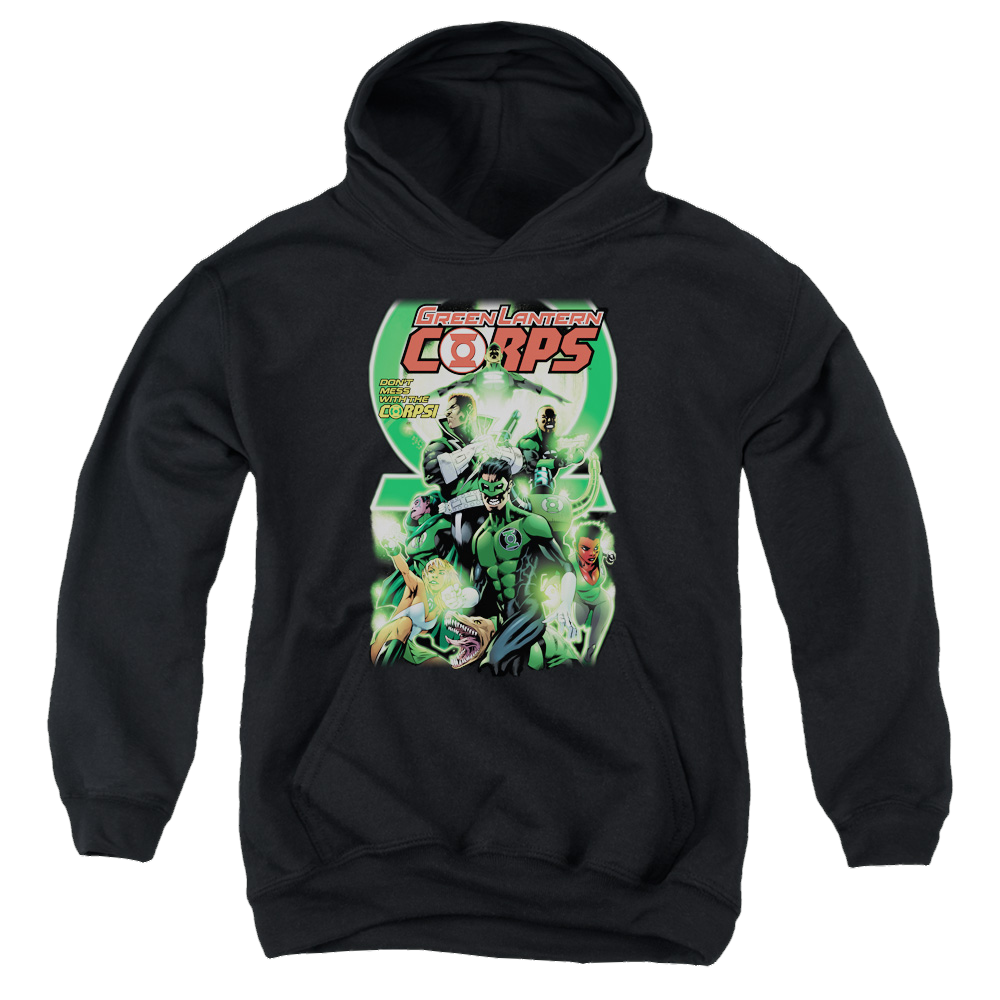 Green Lantern Gl Corps #25 Cover - Youth Hoodie Youth Hoodie (Ages 8-12) Green Lantern