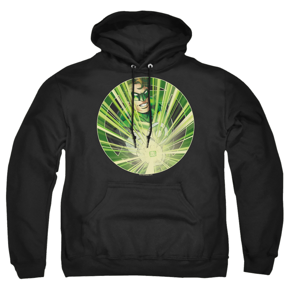 Green Lantern Light Em Up - Pullover Hoodie Pullover Hoodie Green Lantern