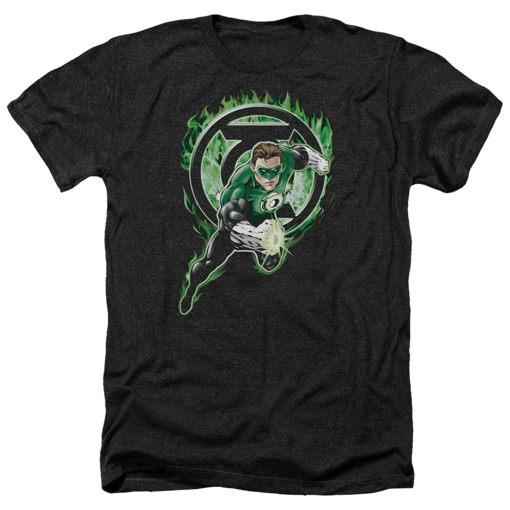 Green Lantern Space Cop - Men's Heather T-Shirt Men's Heather T-Shirt Green Lantern