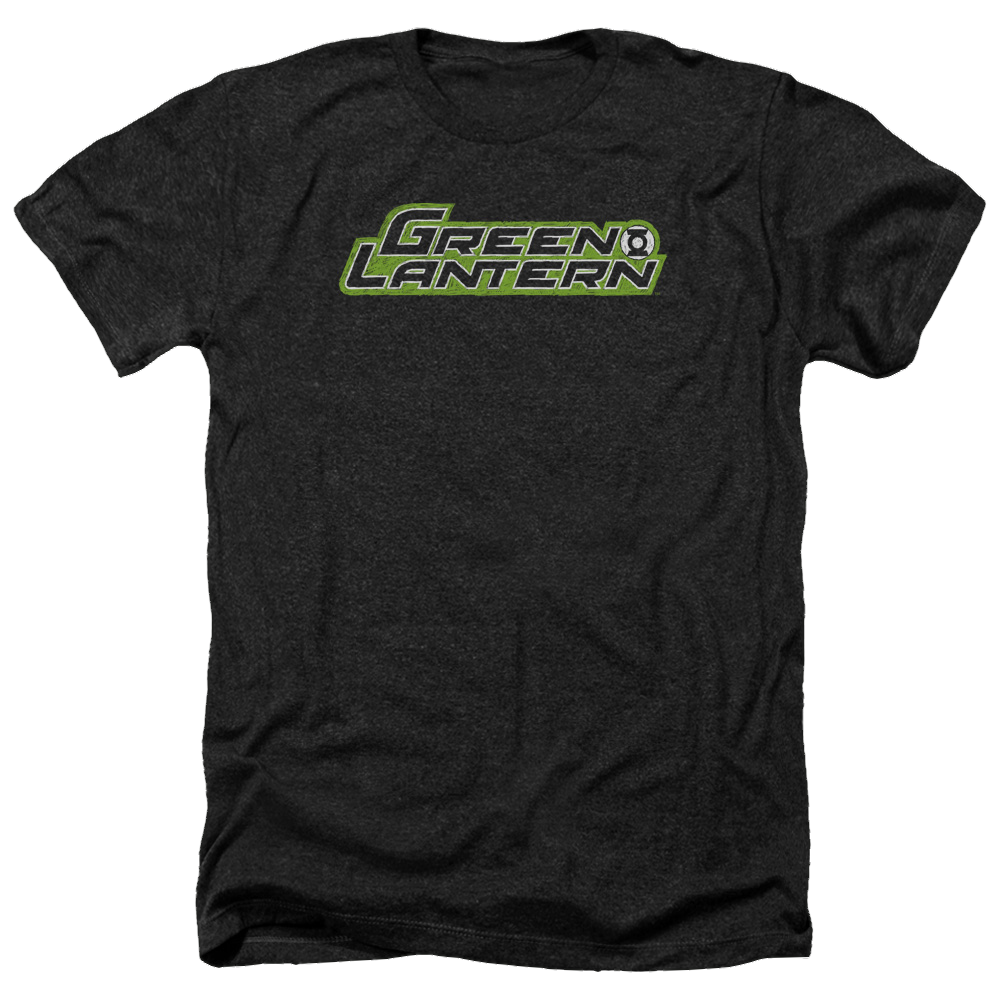 Green Lantern Scribble Title - Men's Heather T-Shirt Men's Heather T-Shirt Green Lantern
