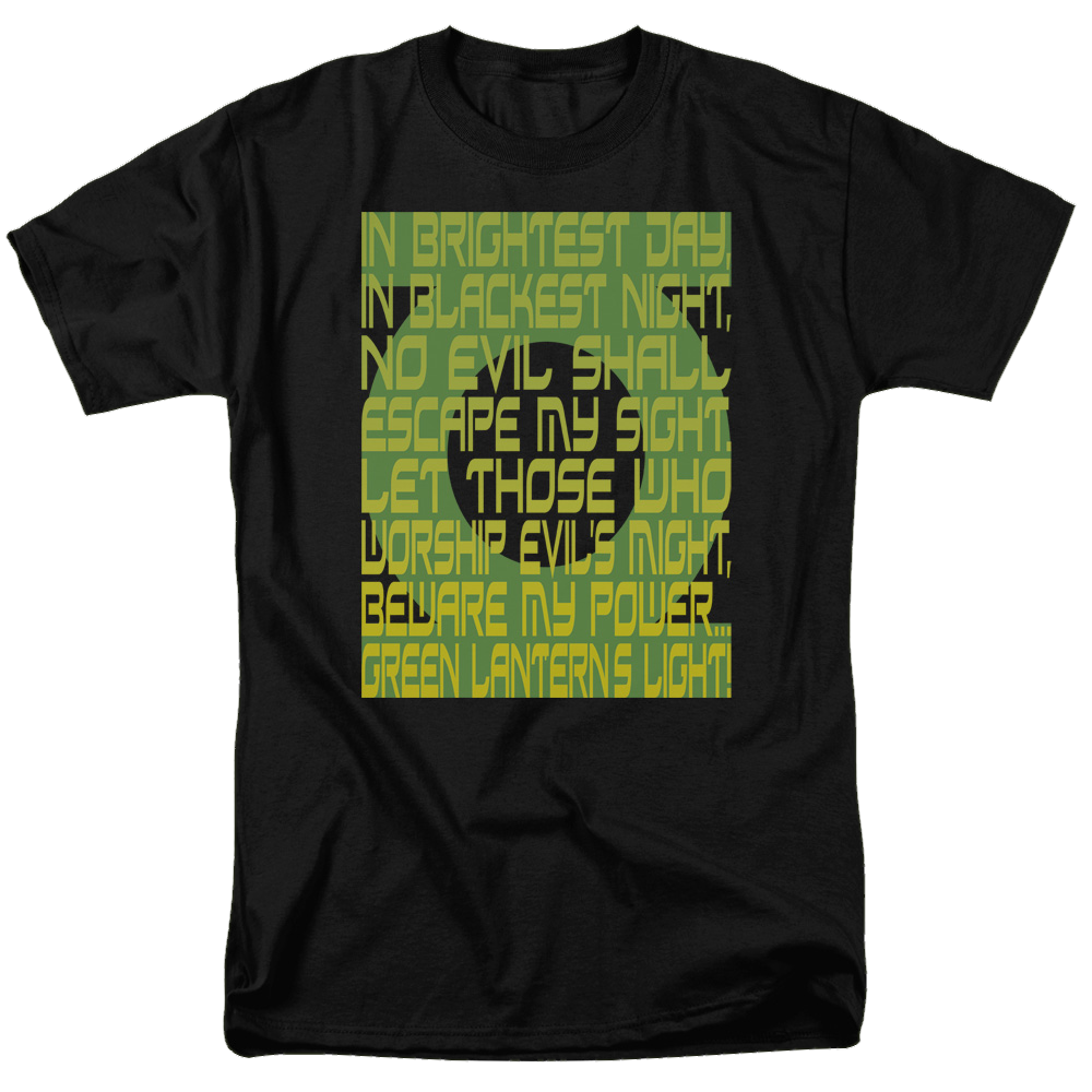 Green Lantern Green Lantern Oath - Men's Regular Fit T-Shirt Men's Regular Fit T-Shirt Green Lantern