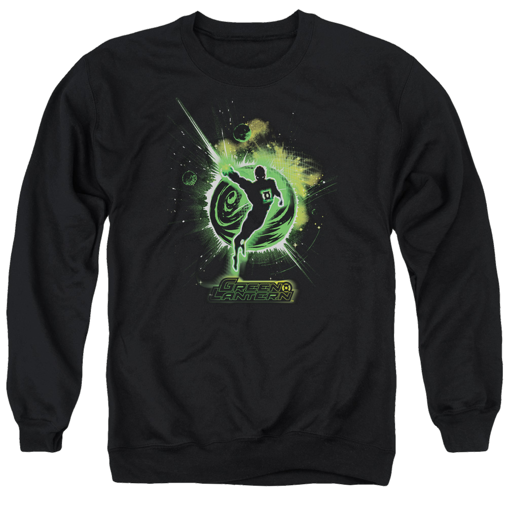Green Lantern Shadow Lantern - Men's Crewneck Sweatshirt Men's Crewneck Sweatshirt Green Lantern
