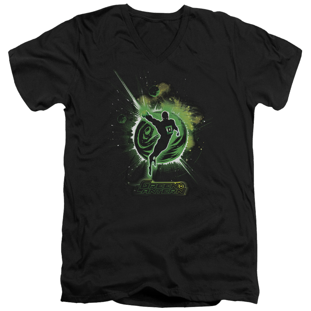 Green Lantern Shadow Lantern - Men's V-Neck T-Shirt Men's V-Neck T-Shirt Green Lantern