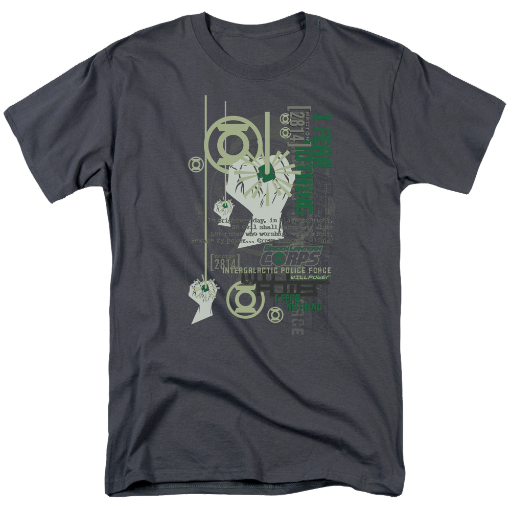 Green Lantern Core Strength - Men's Regular Fit T-Shirt Men's Regular Fit T-Shirt Green Lantern