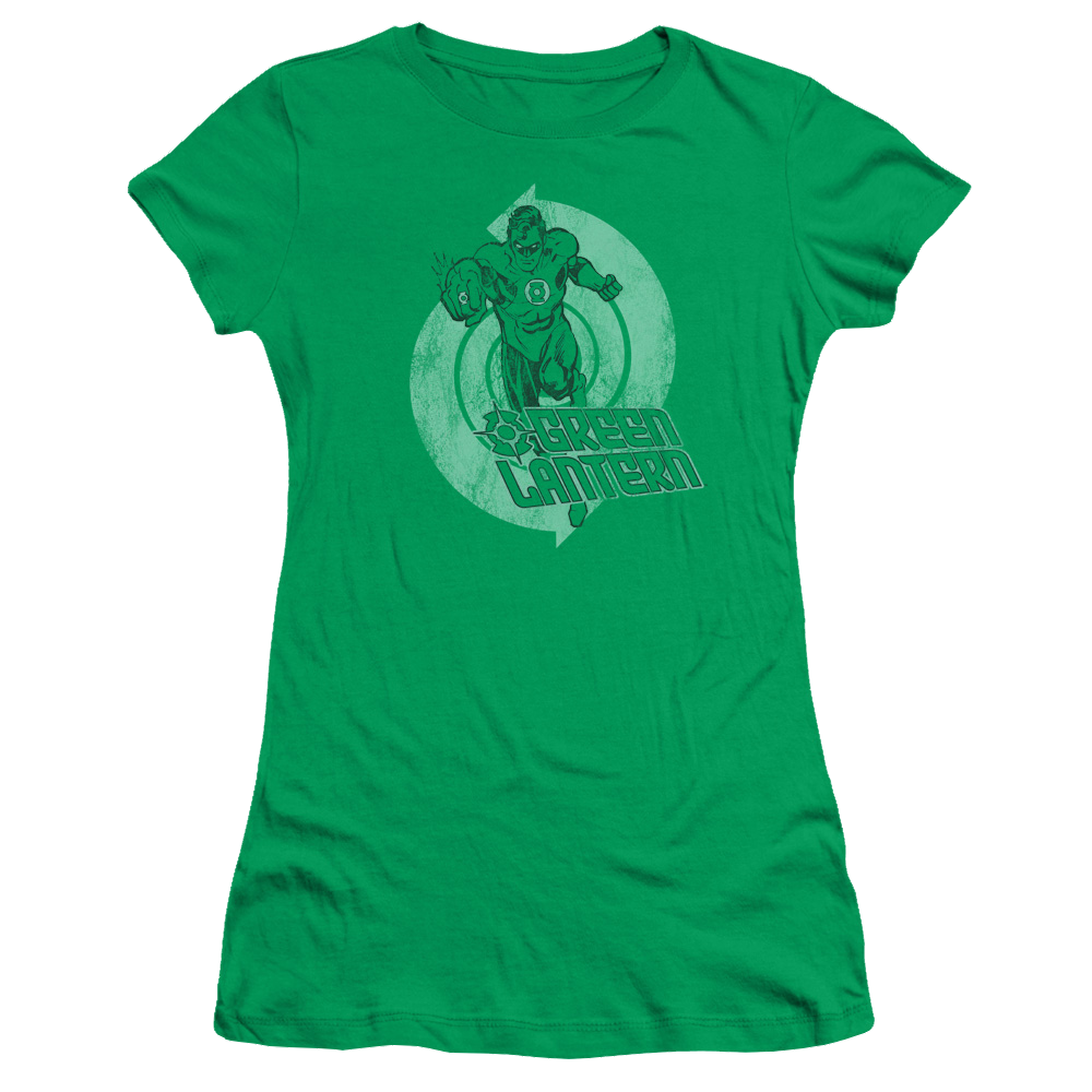 Green Lantern Power - Juniors T-Shirt Juniors T-Shirt Green Lantern