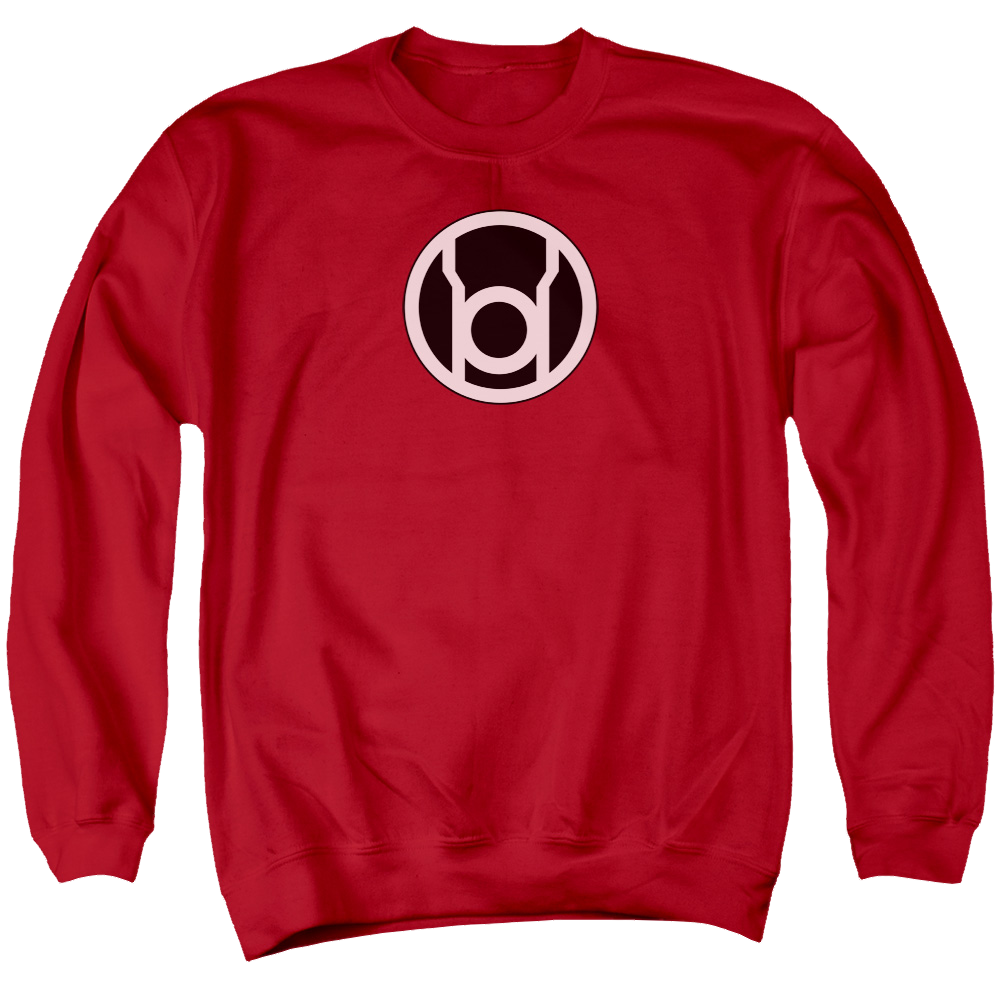 Green Lantern Red Lantern Logo - Men's Crewneck Sweatshirt Men's Crewneck Sweatshirt Green Lantern