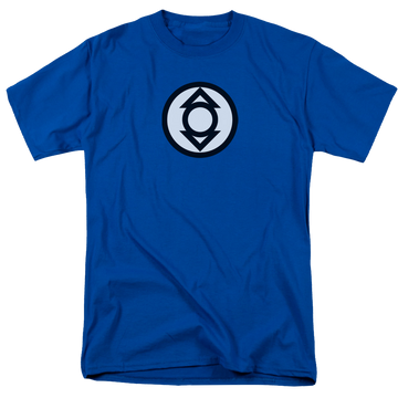 Royal men's regular fit t-shirt with Green Lantern Indigo Tribe graphic