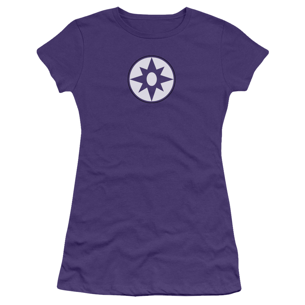 Green Lantern Star Sapphire Logo - Juniors T-Shirt Juniors T-Shirt Green Lantern
