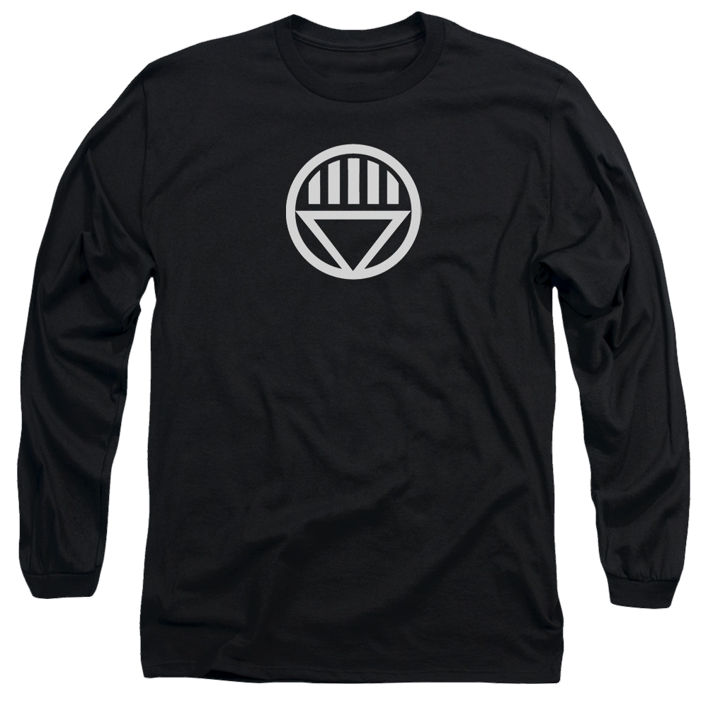 Green Lantern Black Lantern Logo - Men's Long Sleeve T-Shirt Men's Long Sleeve T-Shirt Green Lantern