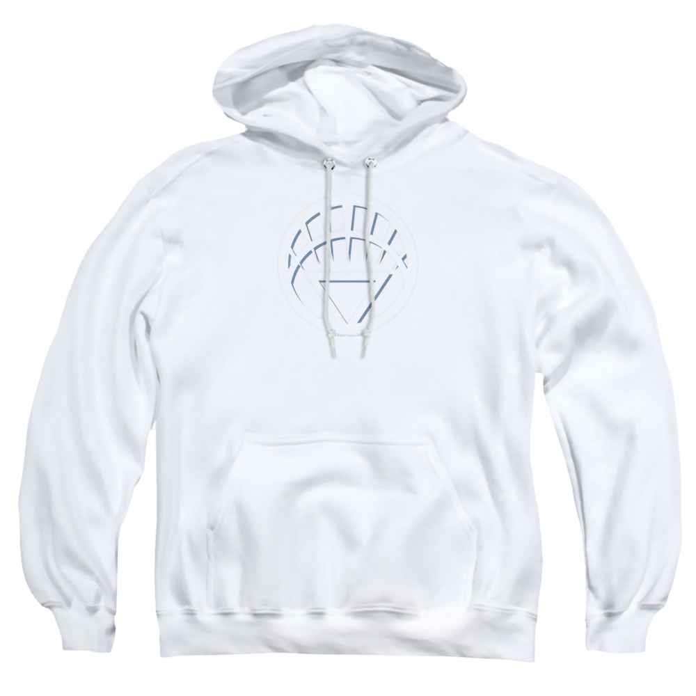 Green Lantern White Lantern Logo - Pullover Hoodie Pullover Hoodie Green Lantern