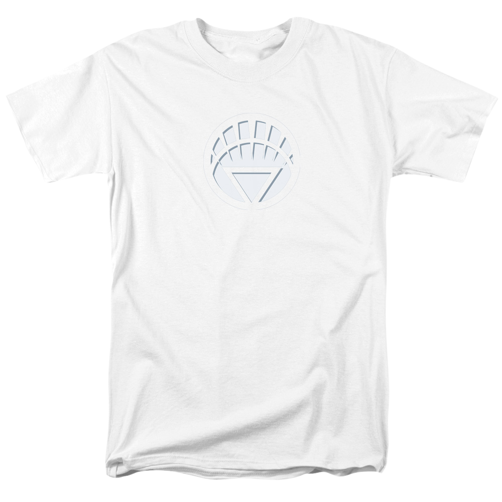 Green Lantern White Lantern Logo - Men's Regular Fit T-Shirt Men's Regular Fit T-Shirt Green Lantern