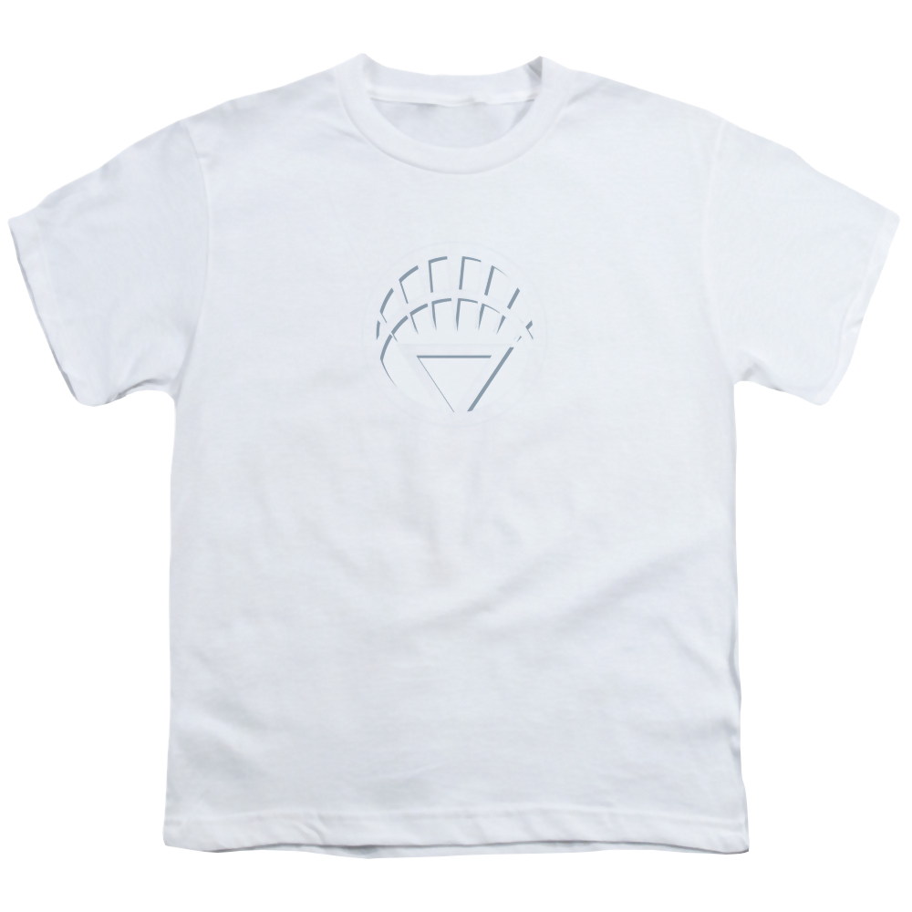 Green Lantern White Lantern Logo - Youth T-Shirt Youth T-Shirt (Ages 8-12) Green Lantern