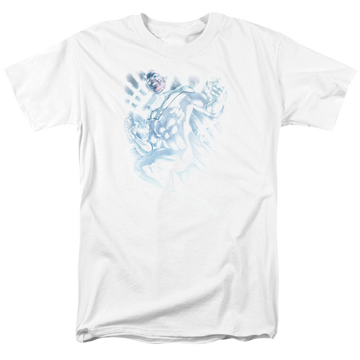 White men's regular fit t-shirt with Green Lantern White Lantern Sinestro graphic