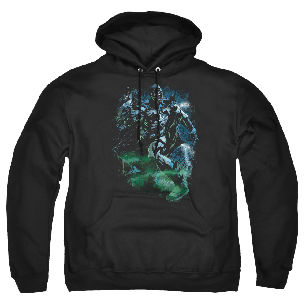 Green Lantern Black Lantern Batman - Pullover Hoodie Pullover Hoodie Green Lantern